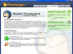 Firemonger - Thunderbird Start Page