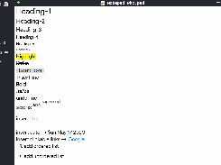 Formatting styles