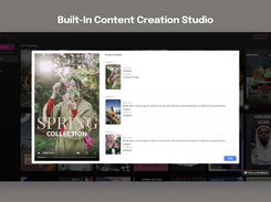 Built in Content Creation Studio