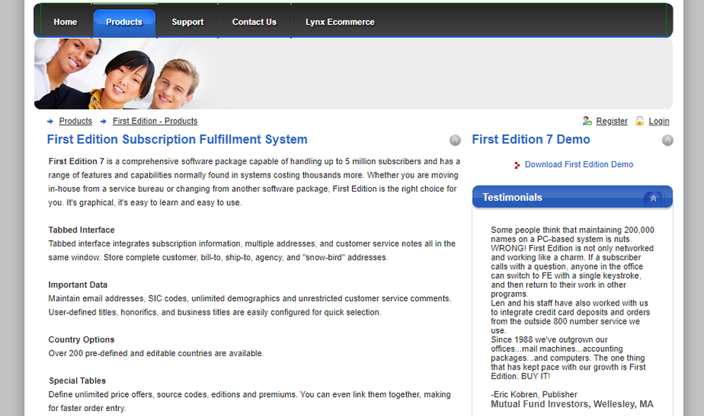 First Edition Screenshot 1