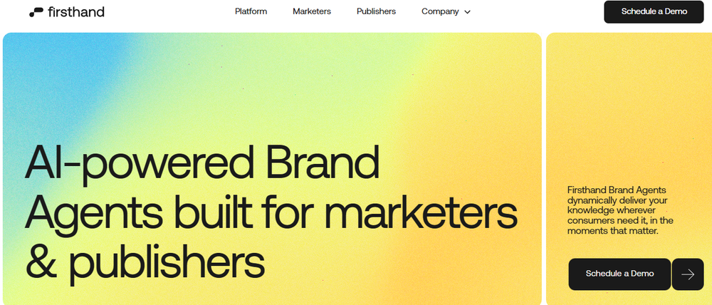 Firsthand Screenshot 1