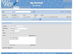 View, add, modify and filter list records