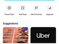 Home Screen (paid plan)