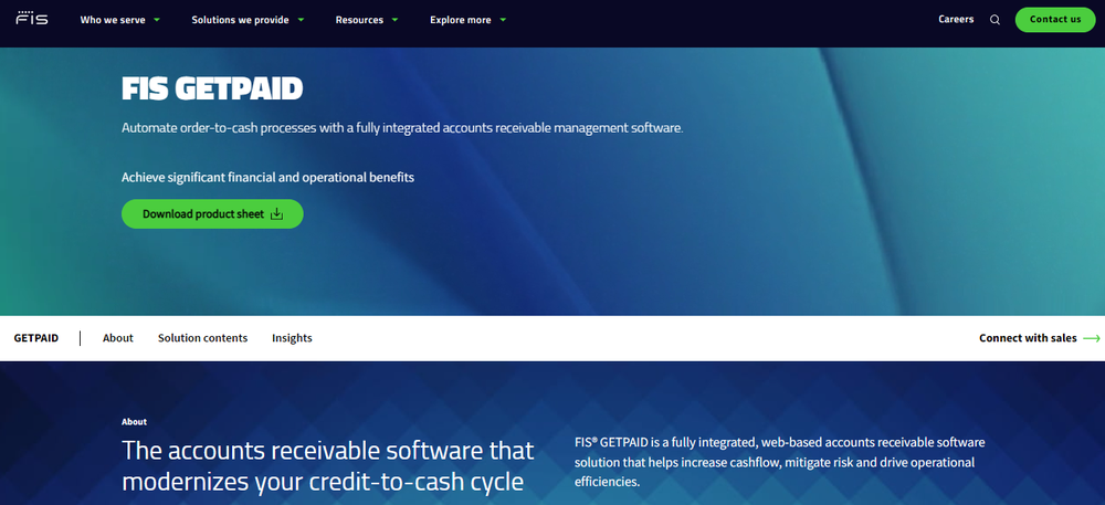 FIS GETPAID Screenshot 1