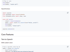 Fish Audio Python SDK Screenshot 1