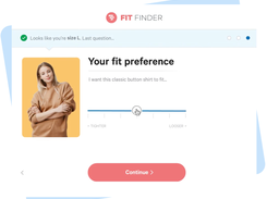 Fit Finder Screenshot 1