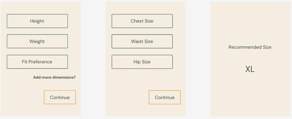 FitEz AI-driven sizing solution offers personalized size recommendations based on body measurements
