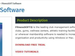 FitnessSOFT Screenshot 1