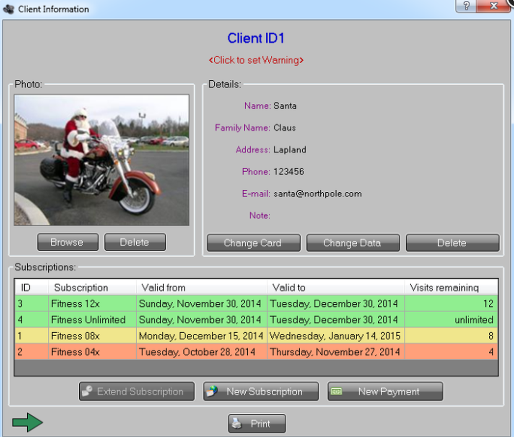 Fitorg Screenshot 1
