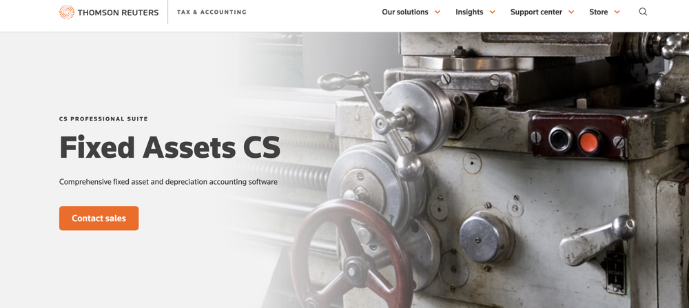 Fixed Assets CS Screenshot 1