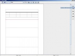 report template designer, drawing lines