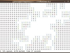 Fkmines 0.2 in gnome-terminal