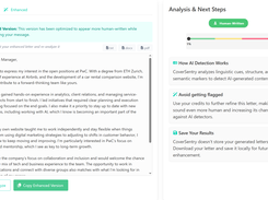 CoverSentry cover letter checking tool