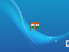 Showing Waving Flag during booting