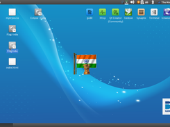 FlagIndia Waving On Desktop
