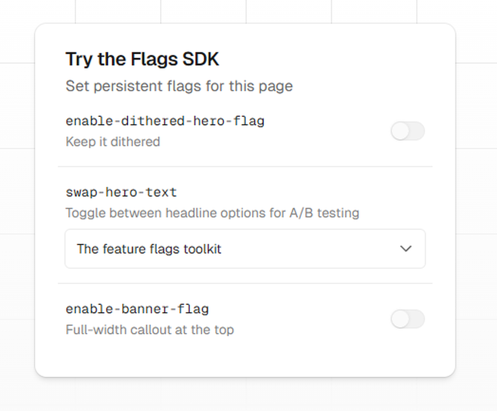 Flags SDK Screenshot 1