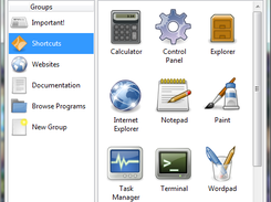 FlashMenu 0.9.8- Displaying Windows shortcuts