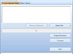 Screenshot main interface v0.1