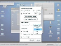 FlashLight-VNC Settings