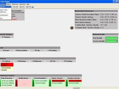 FlashNagios (Main) Menu