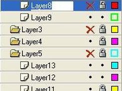 Delphi Flash-style Layers panel Screenshot 1