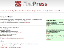 FlatPress Screenshot 1