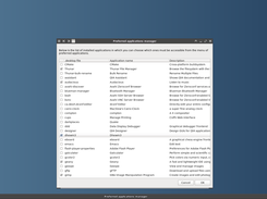 Flaxx: select preferred applications