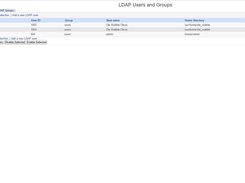 Webmin LDAP Users and Groups