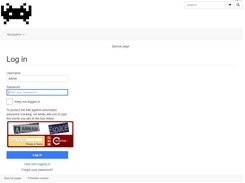 Wiki Login Interface