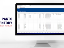 Parts Inventory  - Parts On-Hand List