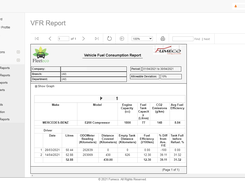 Vehicle Fuel Consumption Report