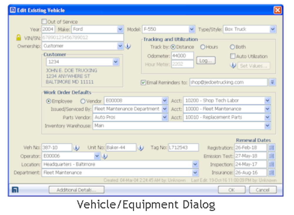 FLEETMATE-VehicleEquipmentDialog