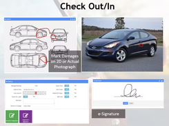 Automotive ERP: Digital Check Out / In