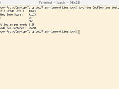 Flesh 2.0 Command-Line