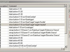 Command List Pane