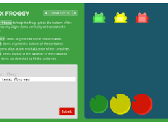 Flexbox Froggy Screenshot 1