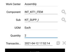 SCM Cloud Material Issue