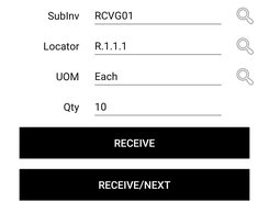 SCM Cloud PO Receipt