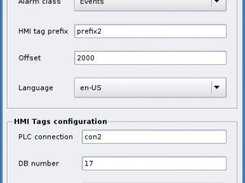 Edit window for the configuration of an SCL input source