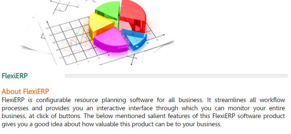 FlexiERP Screenshot 1
