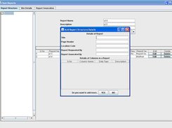 Creating Report by Manual Entry