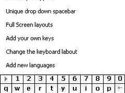 Standard Portrait Keyboard