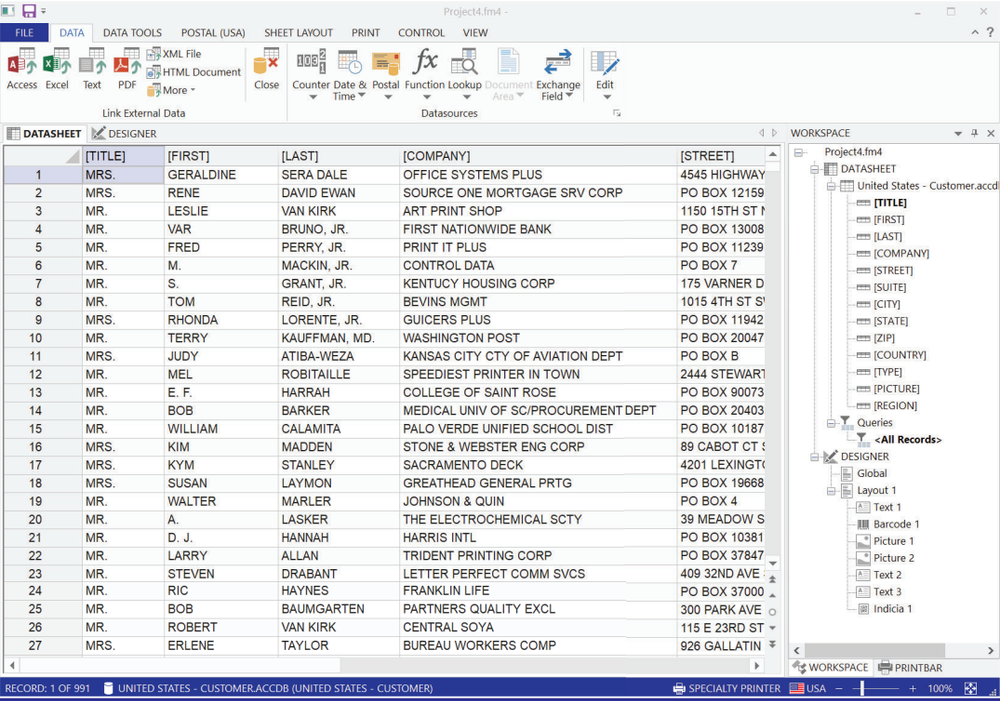 FlexMail Screenshot 1