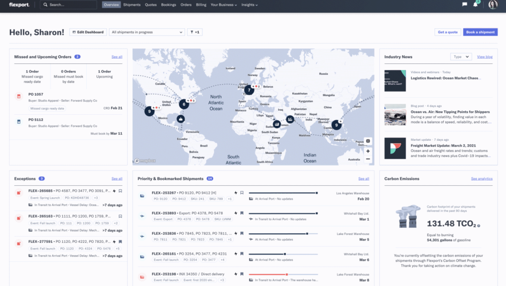 Flexport Screenshot 1