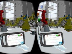 Digital Twin in FlexSim w/ Virtual Reality