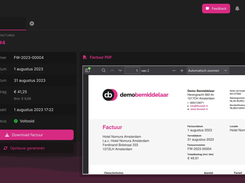 Powerful invoicing solution