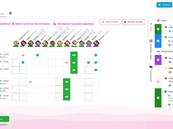 Planner view on desktop