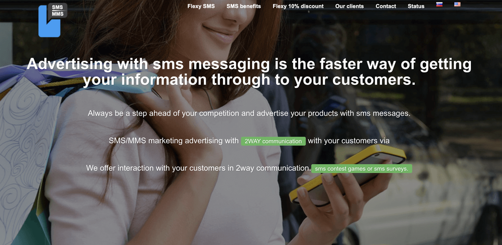 Flexy SMS Screenshot 1