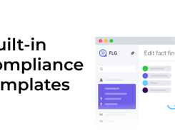 Built-in compliance templates