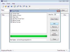 Adding titles: 2. Select the titles and assign a disk no.